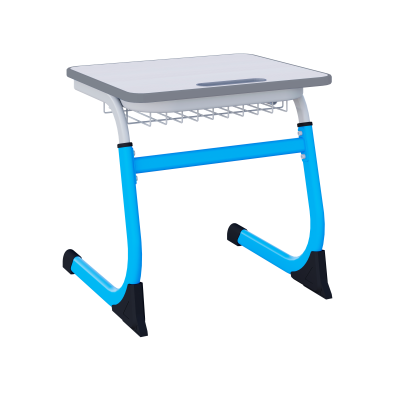 Парта SMARTY одноместная регулируемая по высоте (антивандальная) 3-5